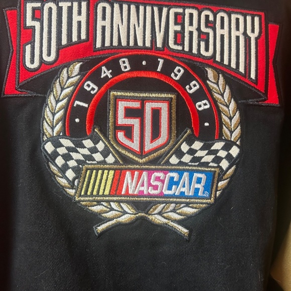 50th Anniversary NASCAR Jacket Vintage - Picture 4 of 9